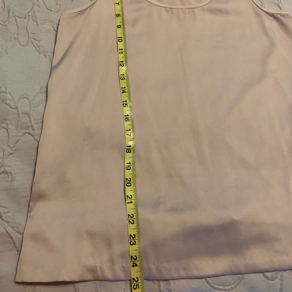 Ann Taylor champagne sleeveless tank top size M - Picture 6 of 13